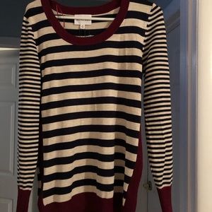 Olive & oak Maryanne striped pullover
